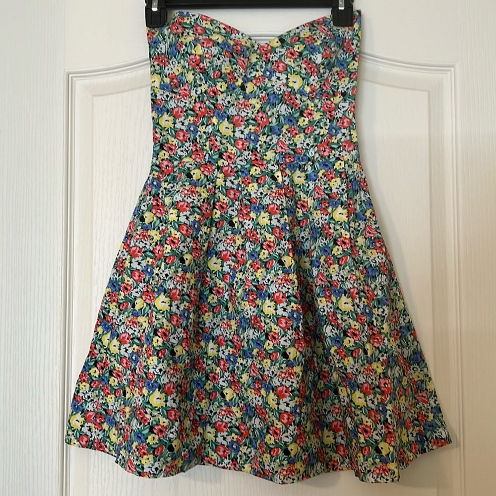 Mink pink floral dress